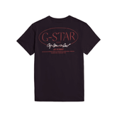G Star Crew Chain Logo R T White